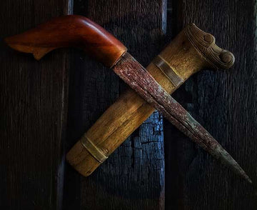 Who invented the knife?