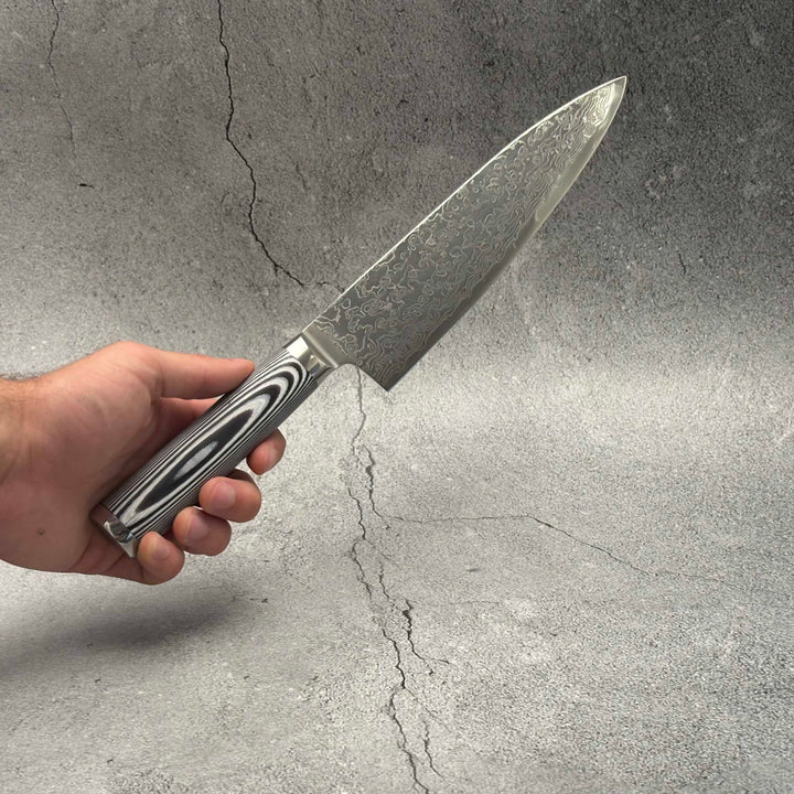 CHEF SUPPLY CO 20cm Damascus Chef Knife - Open Box Special