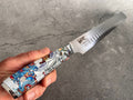 CHEF SUPPLY CO 3 Layer VG-10 Damascus 30 cm Slicing & Carving Knife - Inked MK2 Series - Open Box Special