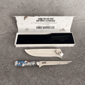CHEF SUPPLY CO 45 Layer Damascus 18 cm Boning Knife - Inked Series - Open Box