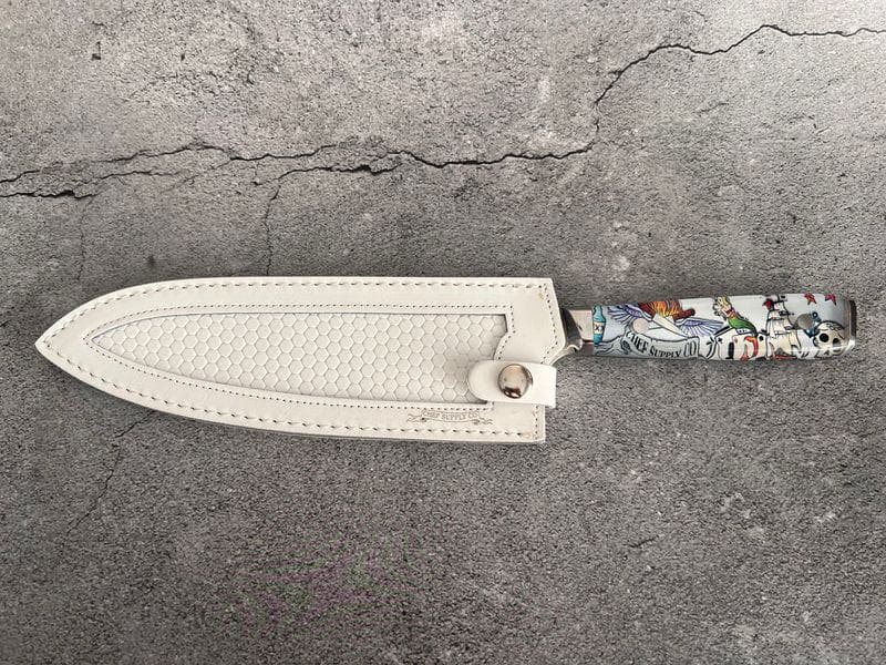 CHEF SUPPLY CO 45 Layer Damascus 20 cm Chef Knife - Open Box Special