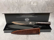 CHEF SUPPLY CO A&H Raven 8" - 20cm Chef Knife in Black - Open Box Special