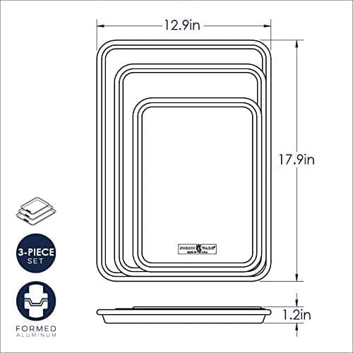Chef Supply Co Bakeware Baker's Delight Set 3 Pcs
