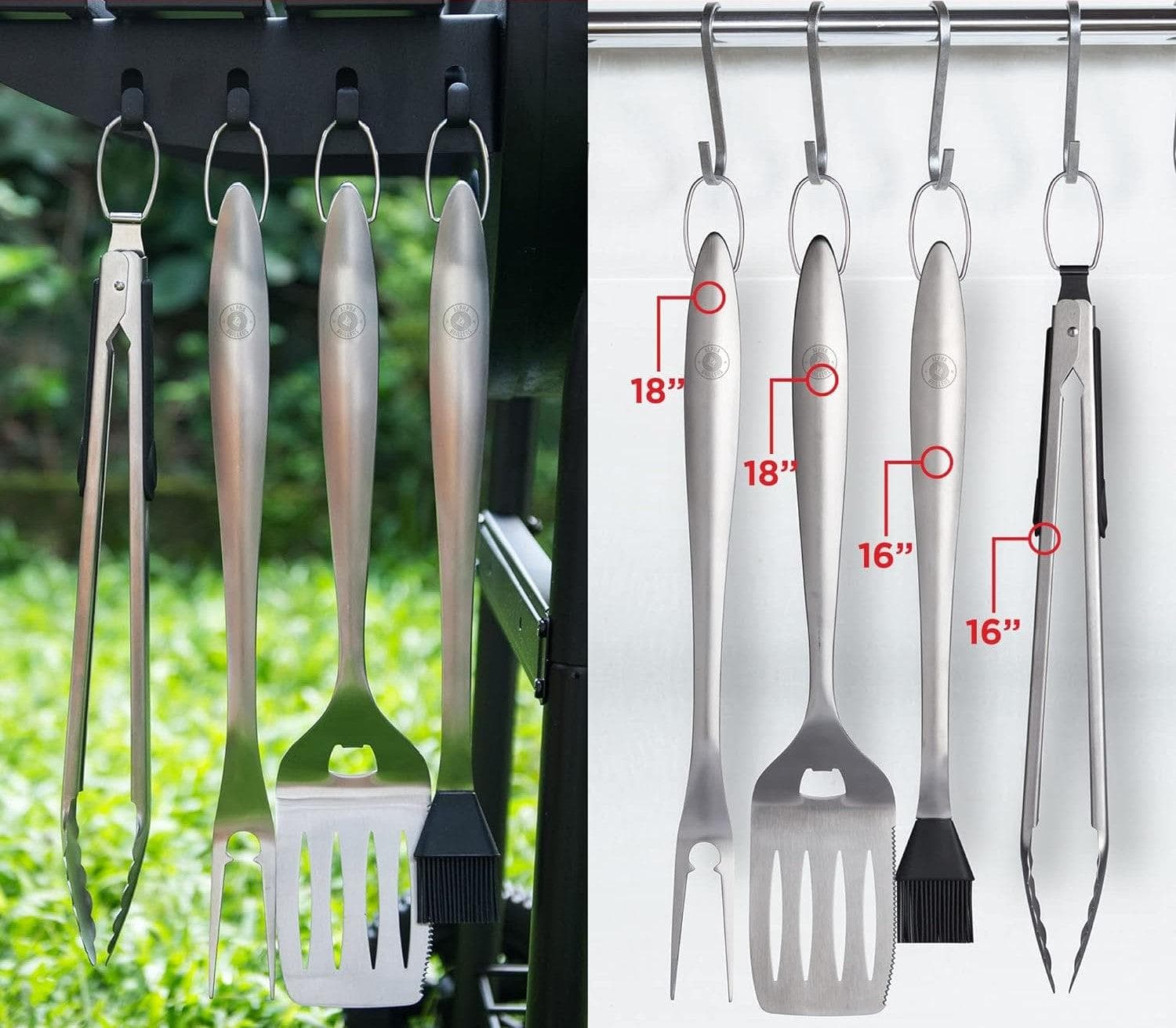 Chef Supply Co BBQ Grill Accessories Grill Accessories 4Pcs