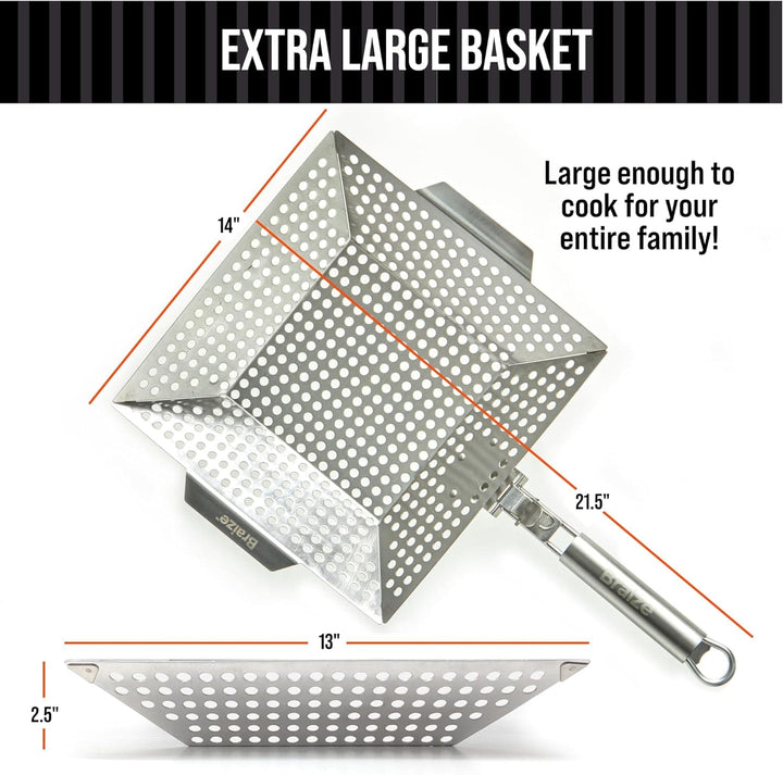 Chef Supply Co BBQ Grill Sets BBQ Grill Basket