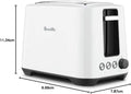 Chef Supply Co Bread Toaster Breville White 2-Slice Toaster