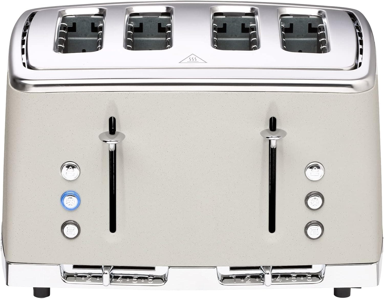 Stone Toaster Russell Hobbs Stone Textured 4-Slice Toaster | Neutral Mineral Elite
