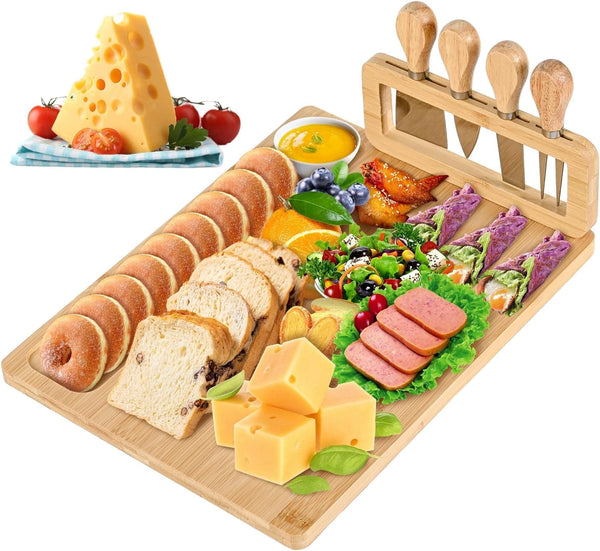 Chef Supply Co Cheese Board Cheese Knife Platter Serving