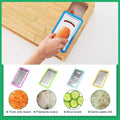 CHEF SUPPLY CO Chopping Board Large Bamboo Cutting Board With 4 Containers & Phone Holder