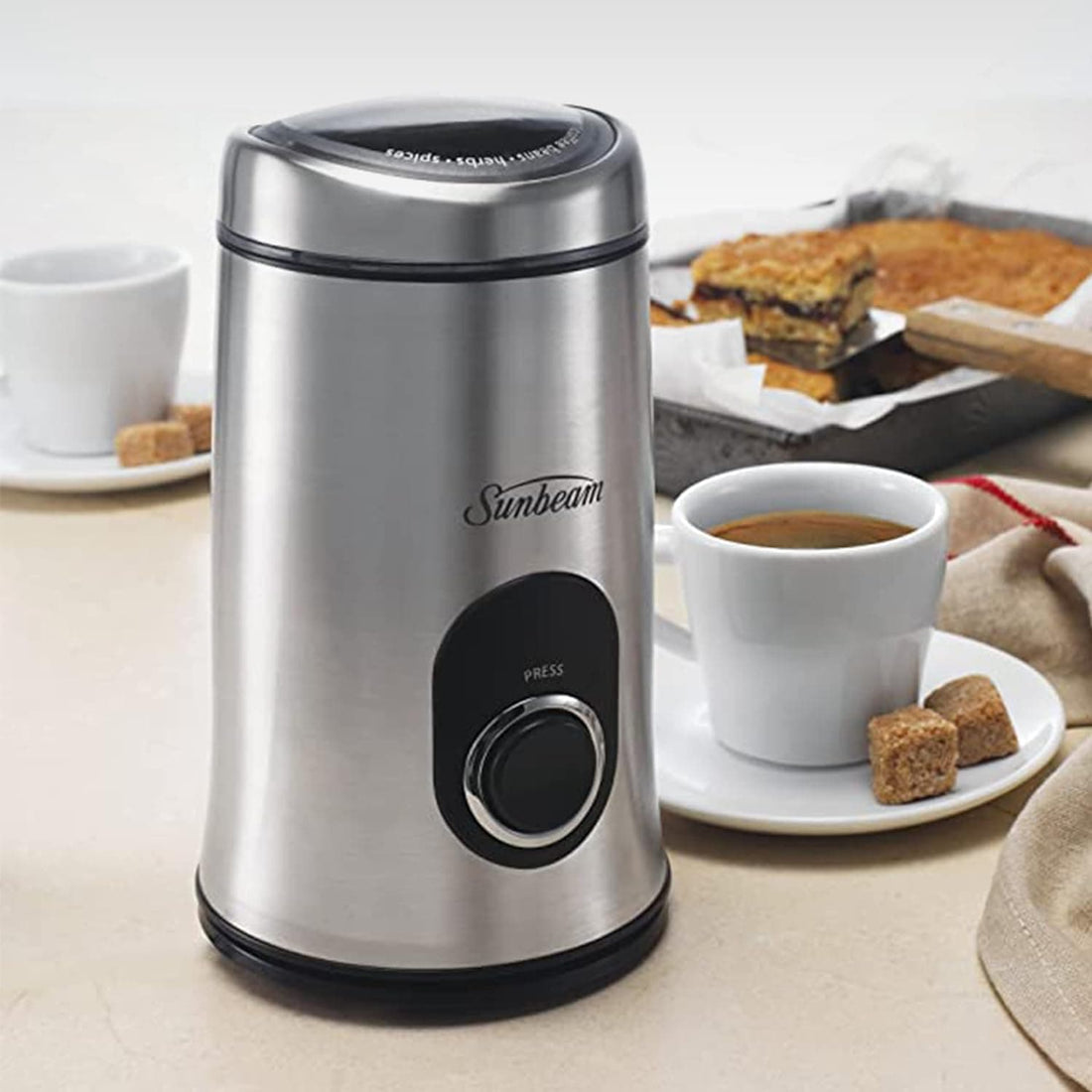 Chef Supply Co Coffee, Tea & Espresso Multigrinder Stainless Steel EM0405