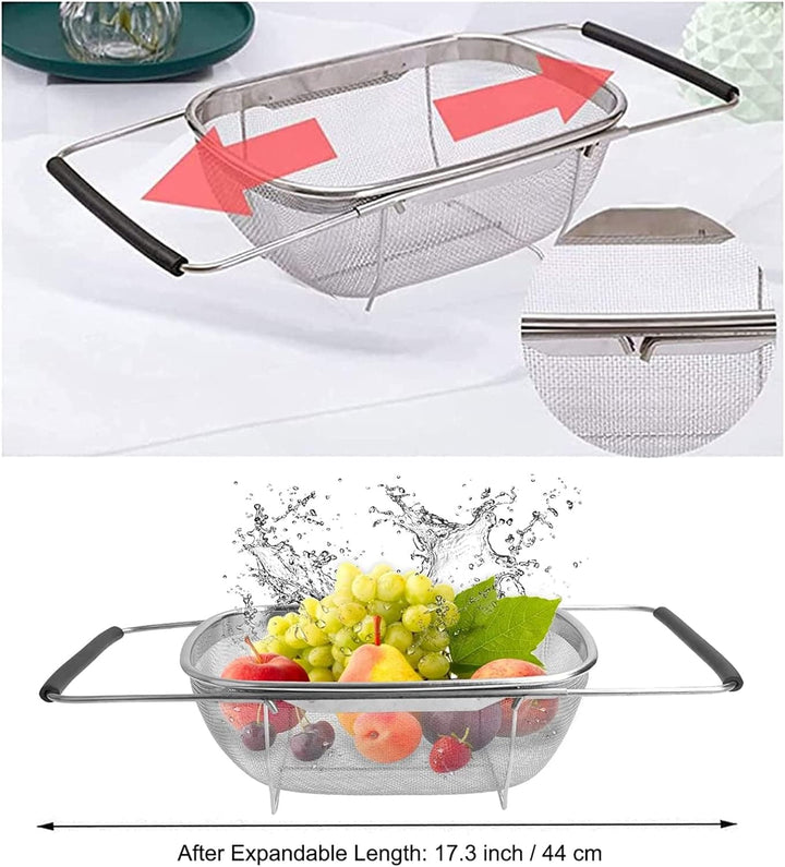 Chef Supply Co Colander Stainless Steel Colander 4Qt