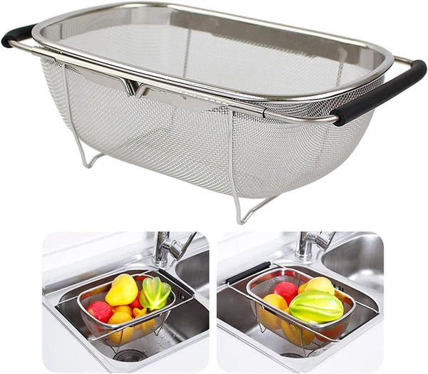 Chef Supply Co Colander Stainless Steel Colander 4Qt