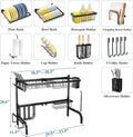 Chef Supply Co Dish Rack Over-Sink Dish Drying Rack – Large Adjustable