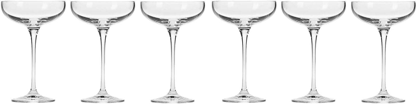 Chef Supply Co Drinking Glassware Champagne 240ML 6Pcs