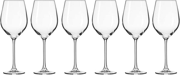 Chef Supply Co Drinking Glassware Splendour Wine Glasses Set of 6
