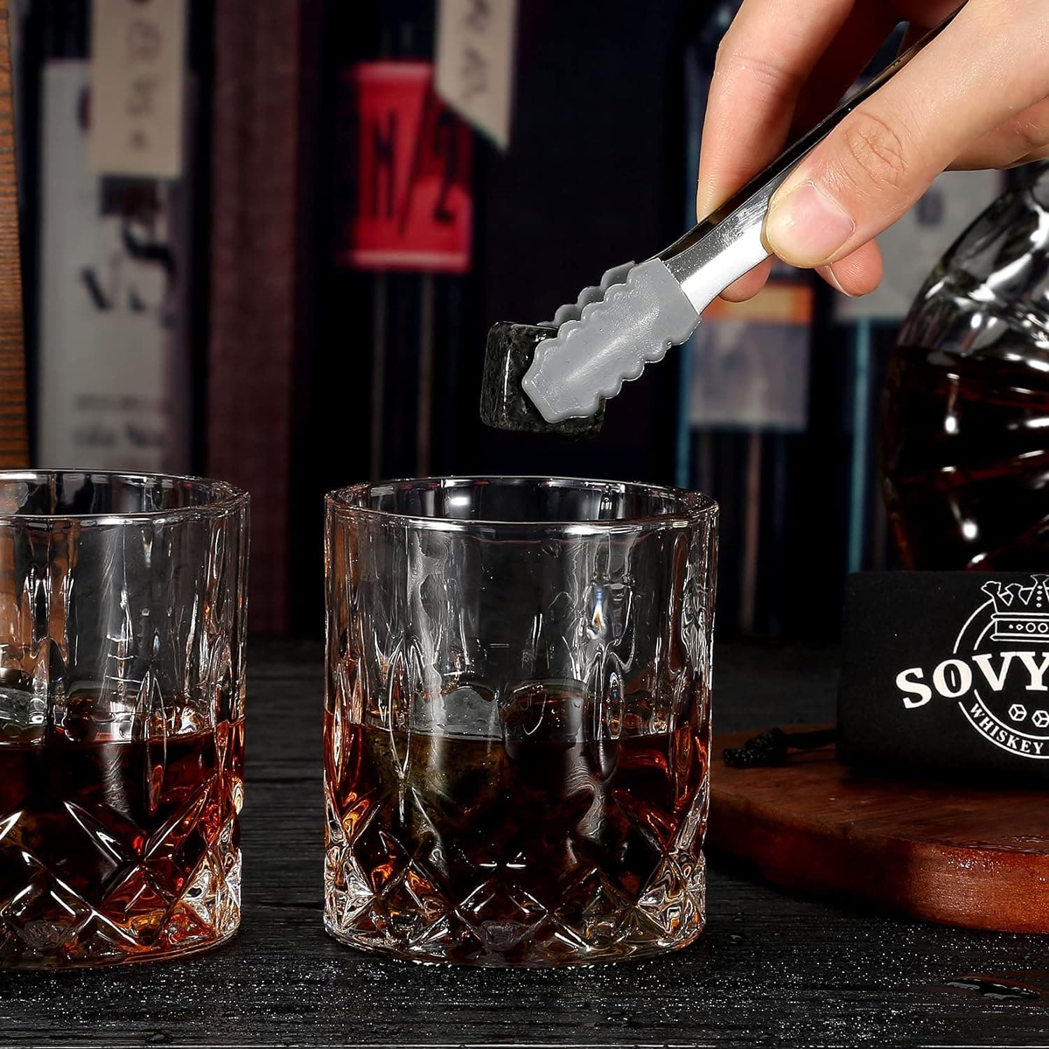 Chef Supply Co Drinking Glassware Whisky Stones Glasses Set