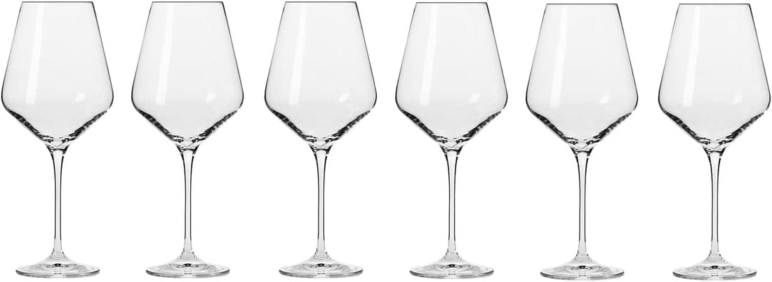 Chef Supply Co Drinking Glassware Wine Glasses Set of 6