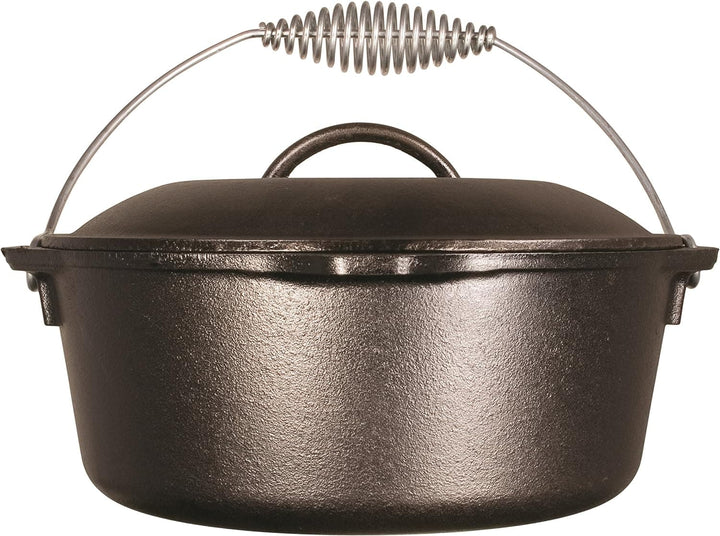 Chef Supply Co Dutch Oven Cast Iron Dutch Oven Black 5Qt