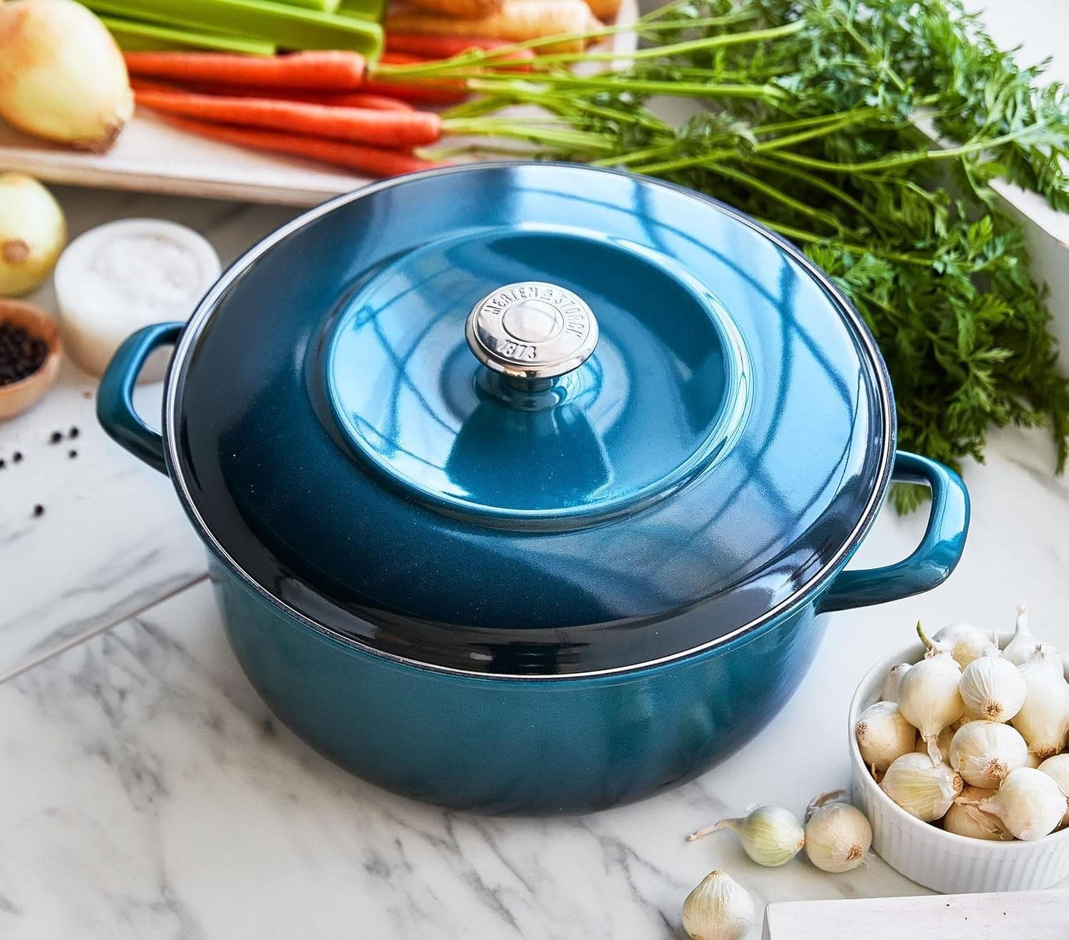 Chef Supply Co Dutch Oven Round Dutch Oven Pot 5.3QT