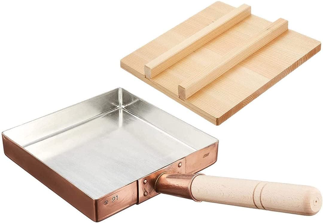 Chef Supply Co Egg Pan Omelets Copper Pan 8.3In"