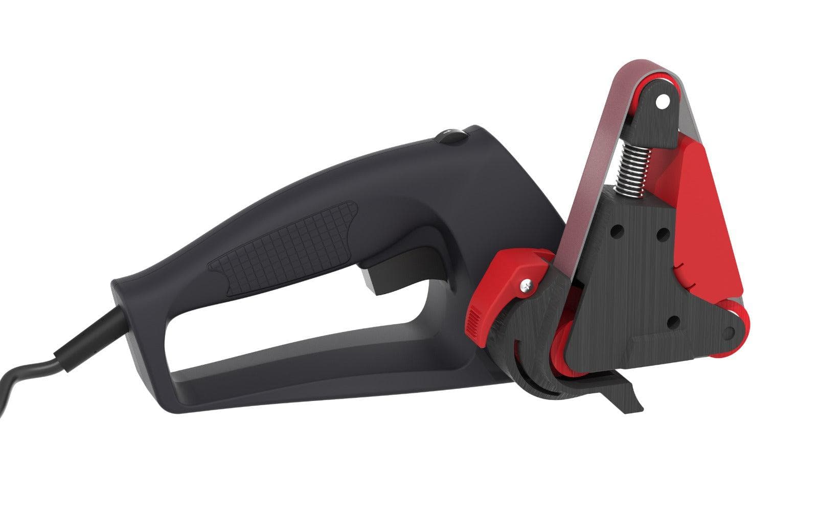 Chef Supply Co Electric Knife Sharpener with 4 Abrasive Belts - Great for Knives and Tools