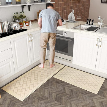 Chef Supply Co Floor Mats Set Kitchen Rug 2Pcs