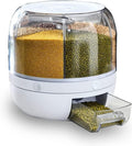 Chef Supply Co Food Storage Container Rotating Grain Dispenser 6in1