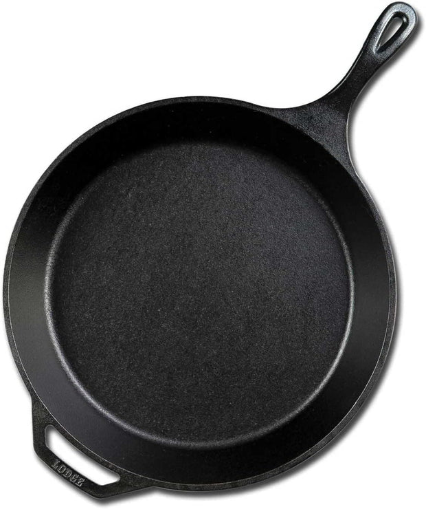 Lodge Yellowstone Cast Iron Steer Skillet, 12 in.