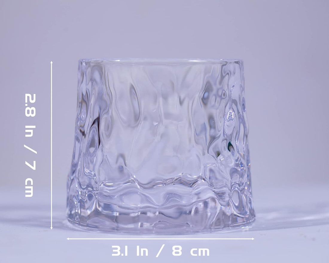 Chef Supply Co Glassware Old Fashioned Whiskey Glass 4 Piece Set