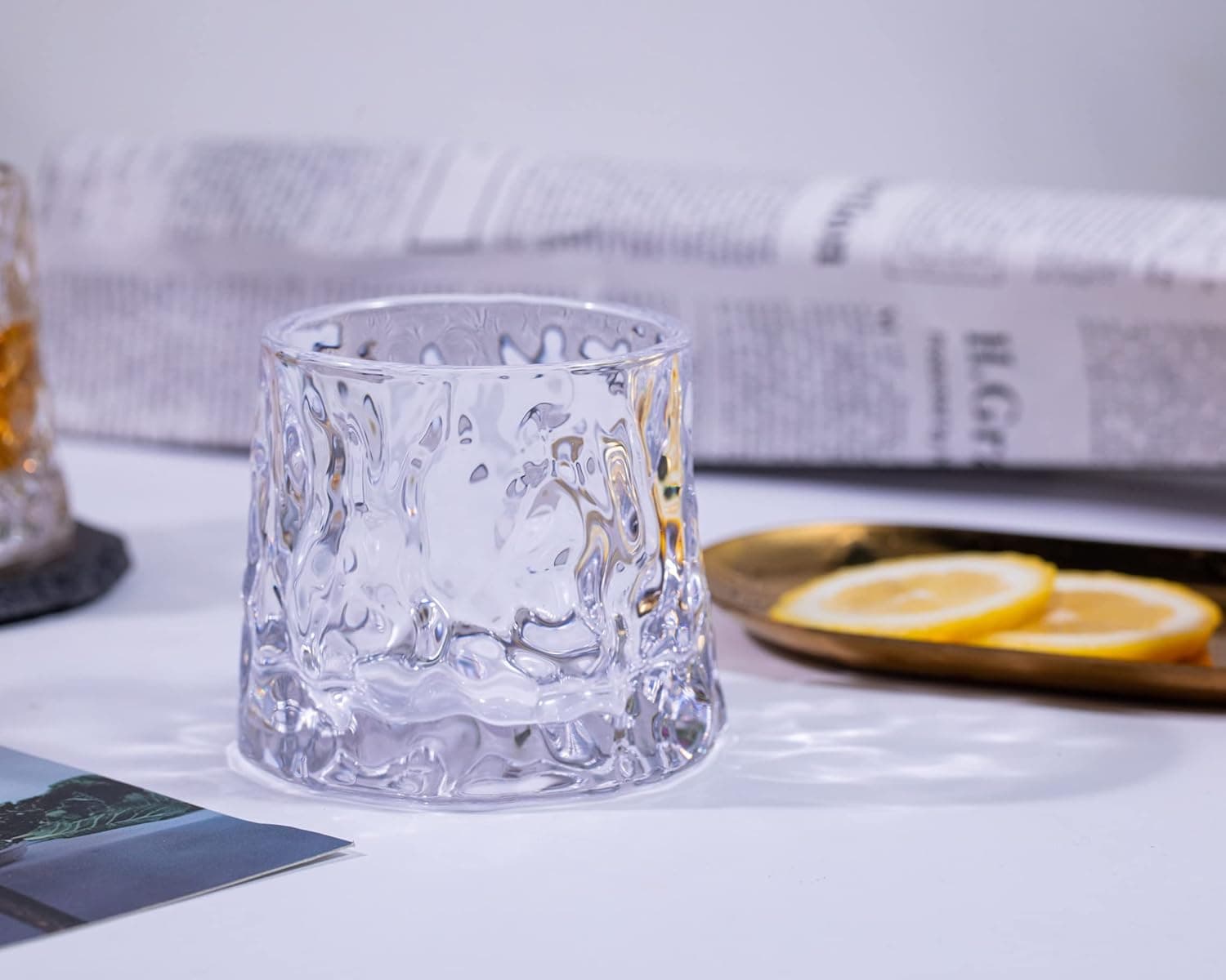 PIPITA 4-Pc Old Fashioned Suite | Refractive Diamond Elite