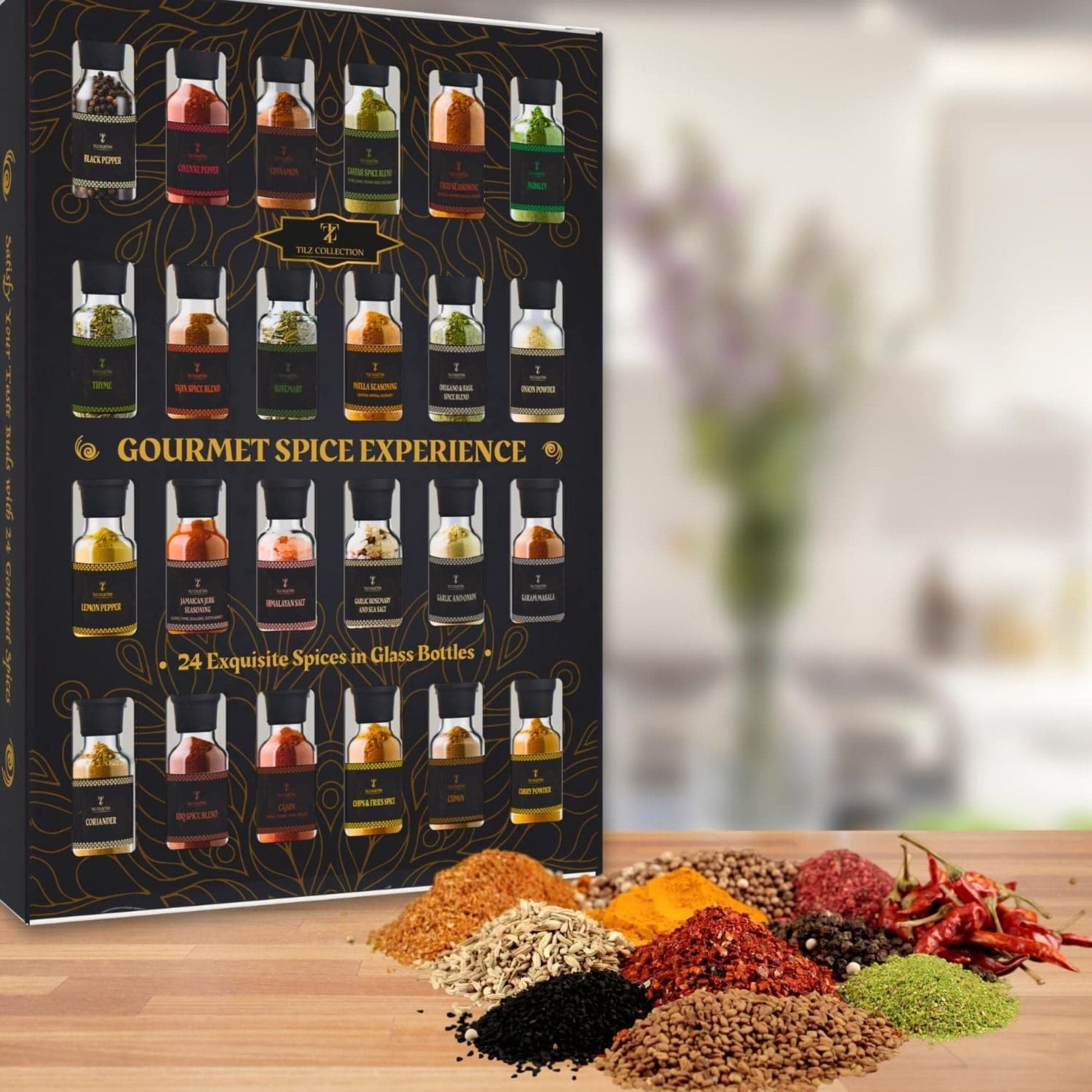 Chef Supply Co Grilling Spices Sst Spice Gift Set – 24 Gourmet Spices
