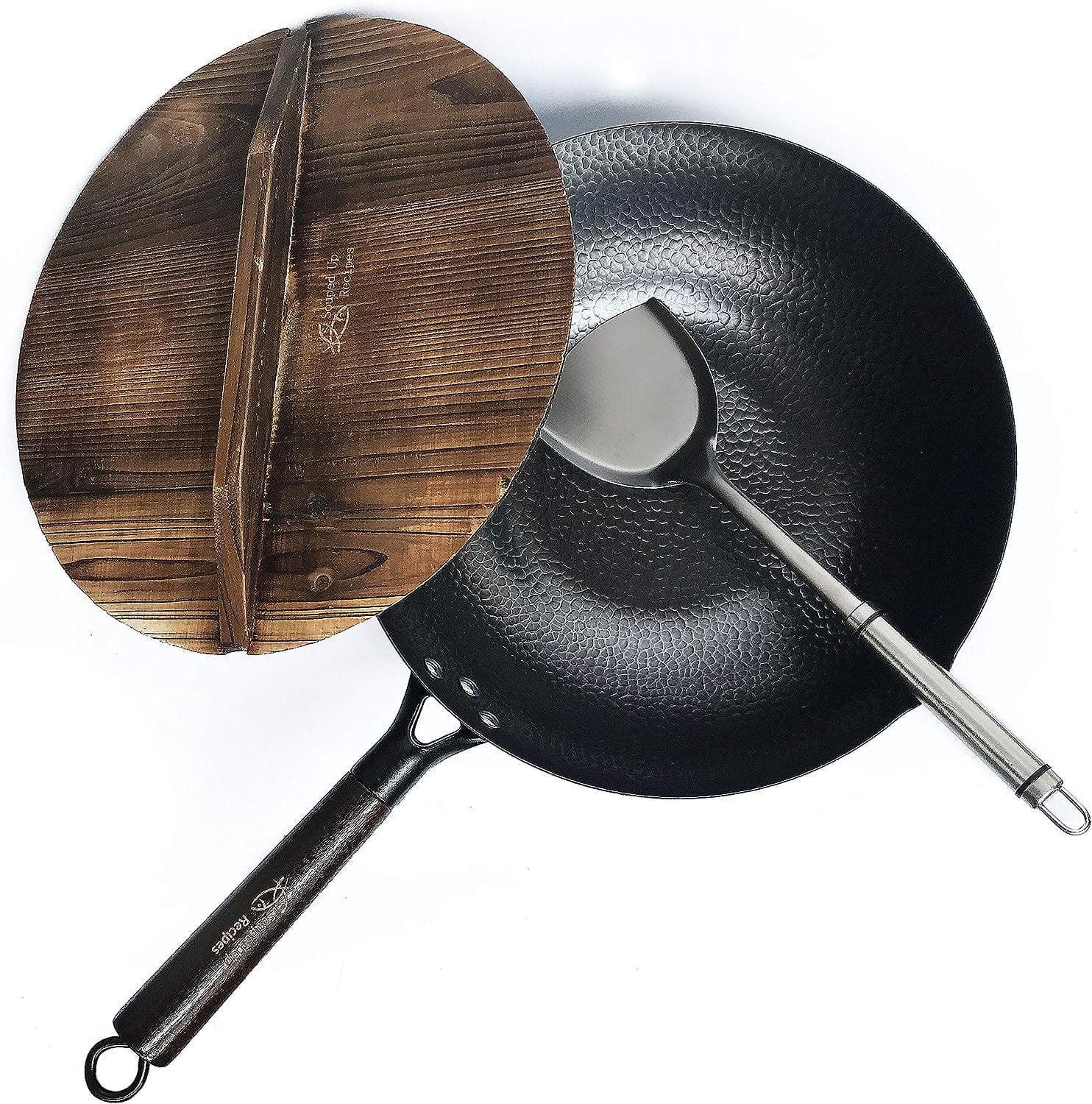 Chef Supply Co Hand Blender Carbon Steel Wok