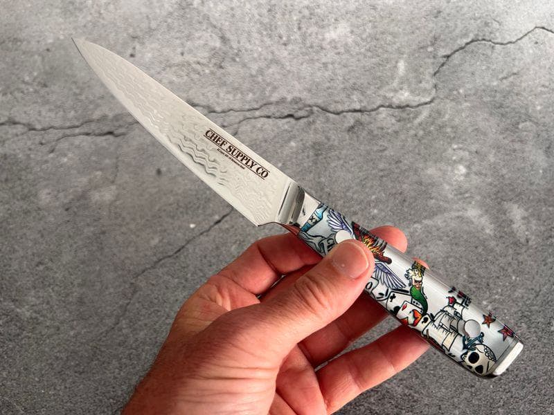 CHEF SUPPLY CO Inked Series 13 cm Utility Knife – Open Box Special