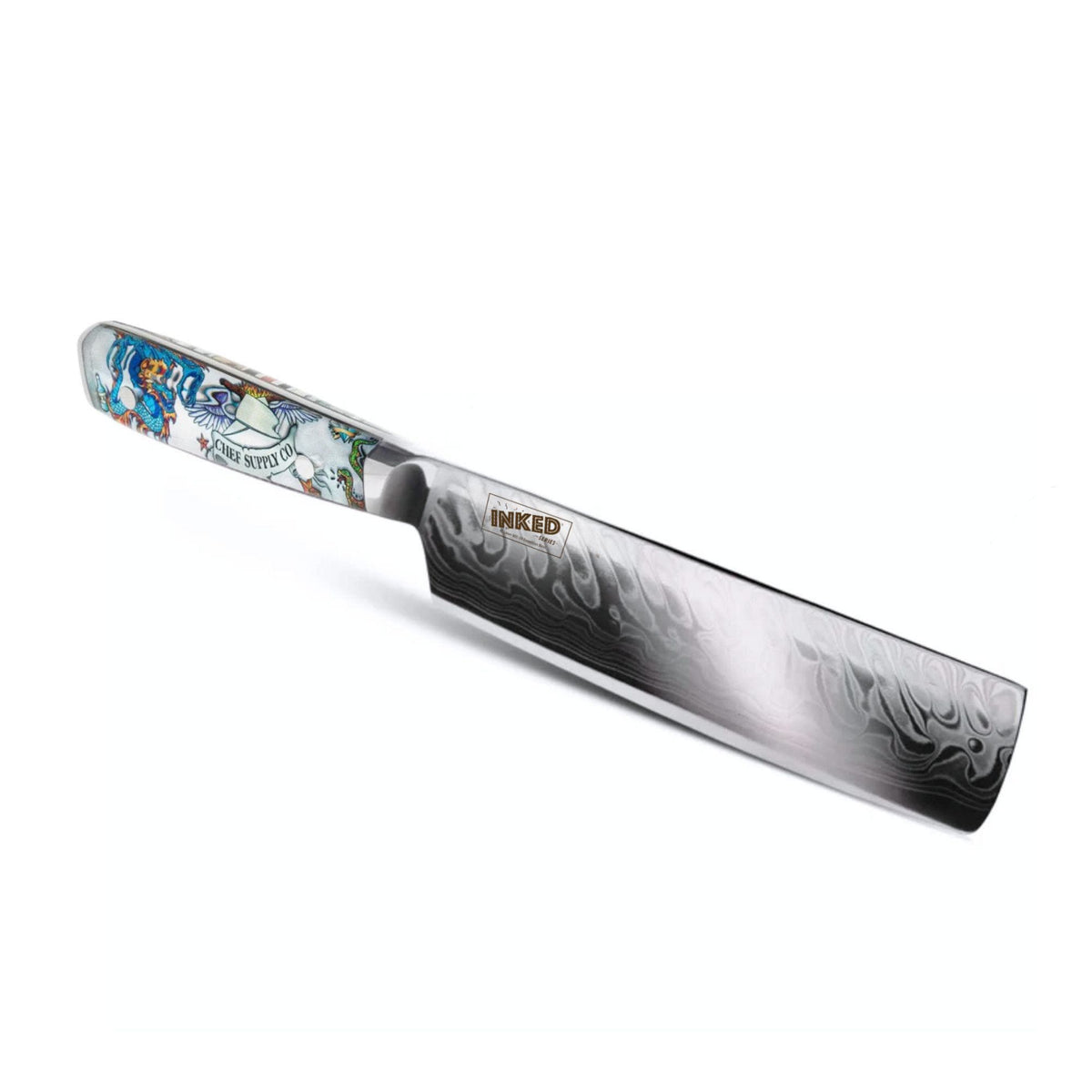 CHEF SUPPLY CO Inked Series 18cm / 7” Nakiri Vegetable Knife