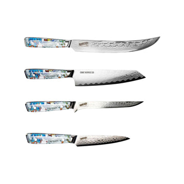 CHEF SUPPLY CO Inked Series BBQ Essential – 4 Piece Set