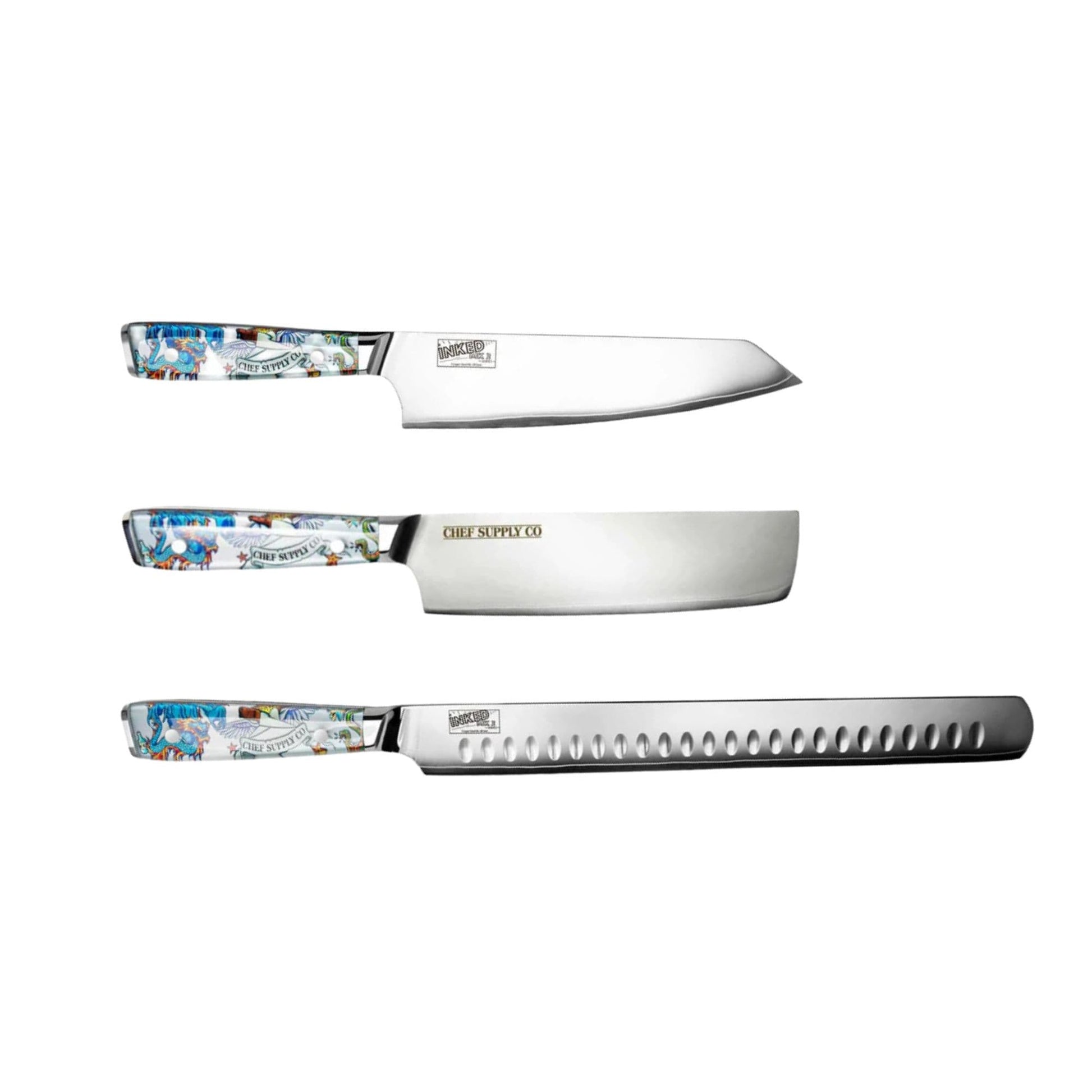 CHEF SUPPLY CO Inked Series MK2 Kitchen Essential - 3 Piece Set