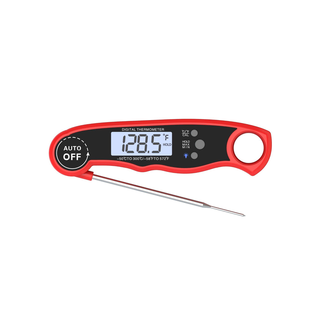 CHEF SUPPLY CO Instant Read Foldable Digital Meat Thermometer