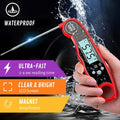 CHEF SUPPLY CO Instant Read Foldable Digital Meat Thermometer