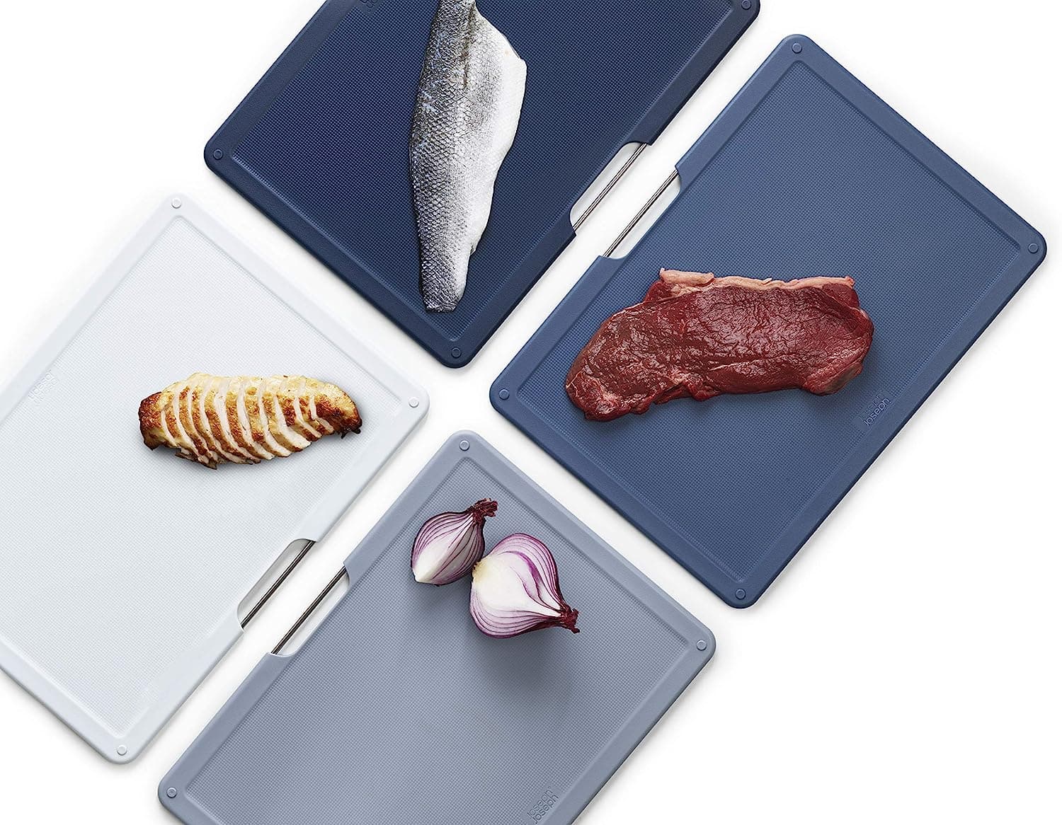 Chef Supply Co Juice Blender Chopping Boards With Storage Case Set Of 4