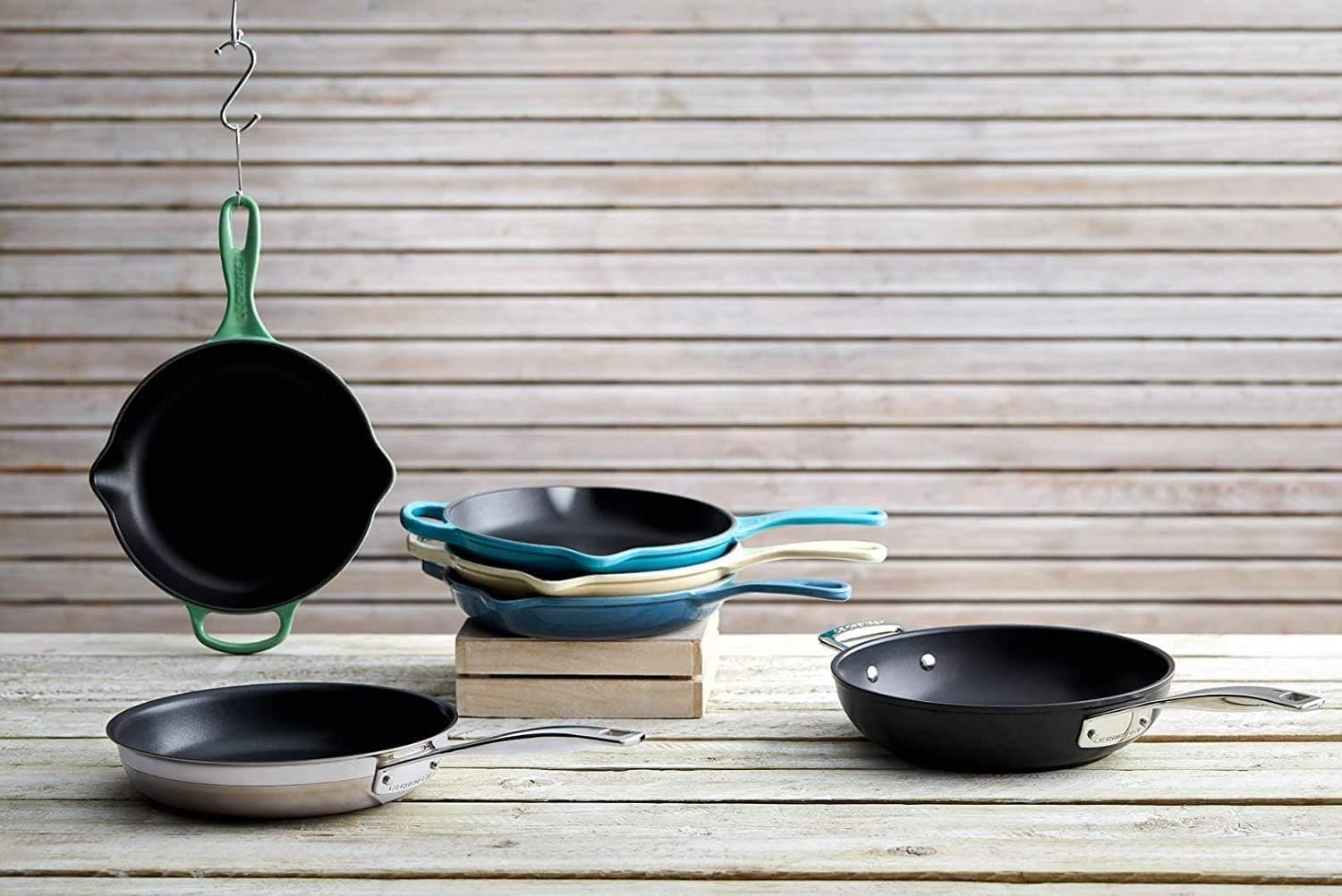 Chef Supply Co Kitchen Bin Cast Iron Skillet 26 cm
