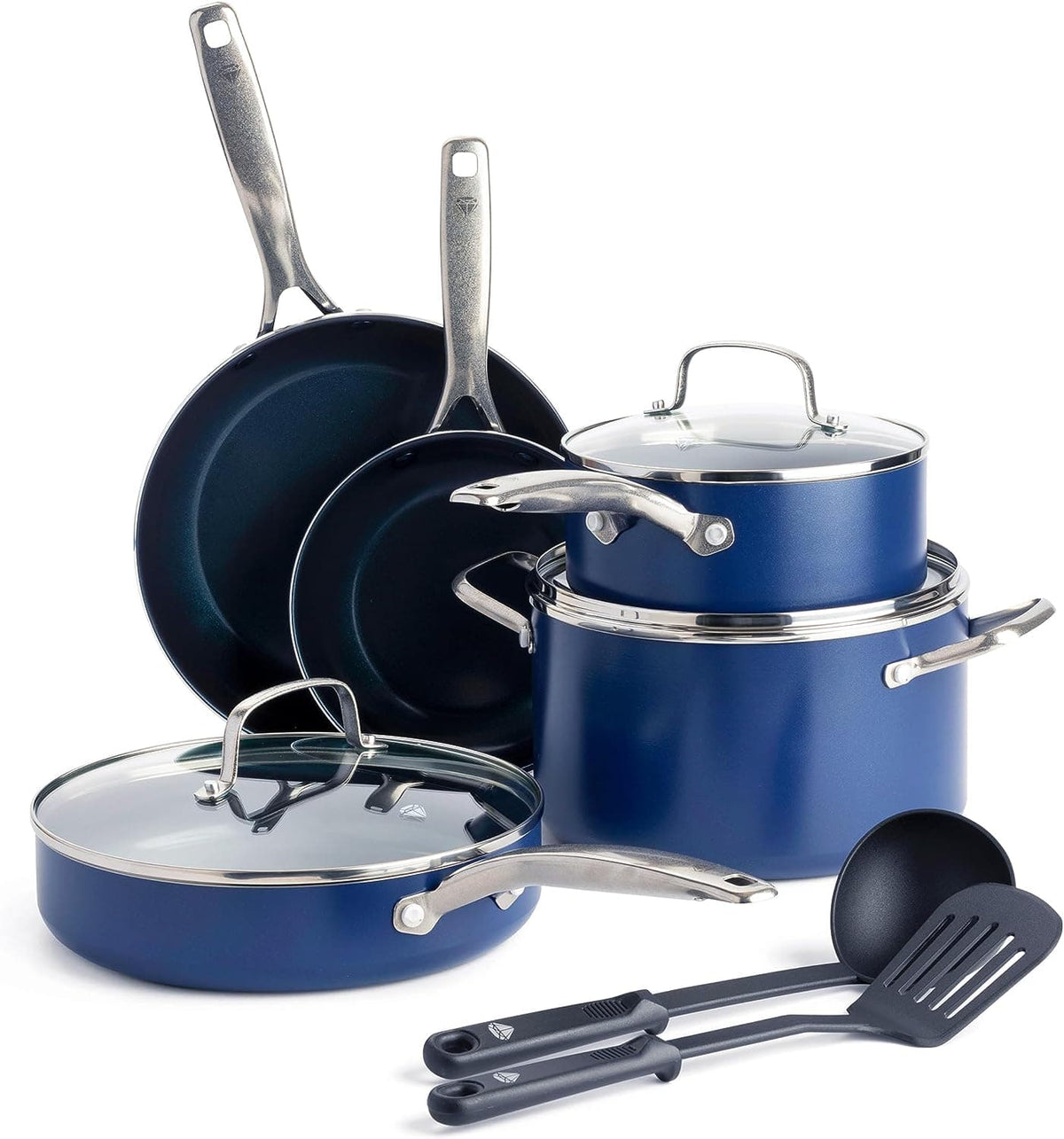 Fine Cookware Blue Diamond 10-Pc Professional Cookware Set