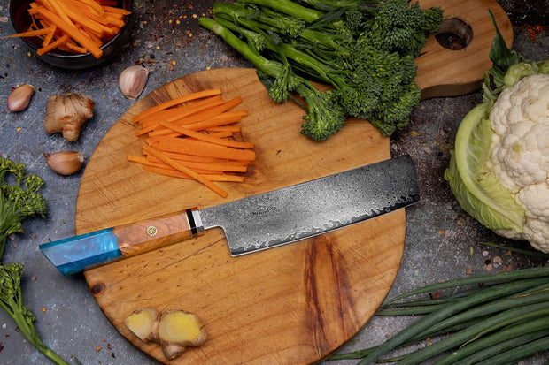 CHEF SUPPLY CO Kitchen Knives Bondi Beach Series 17.5 cm - 7 inch Nakiri Japanese Style Vegetable Knife