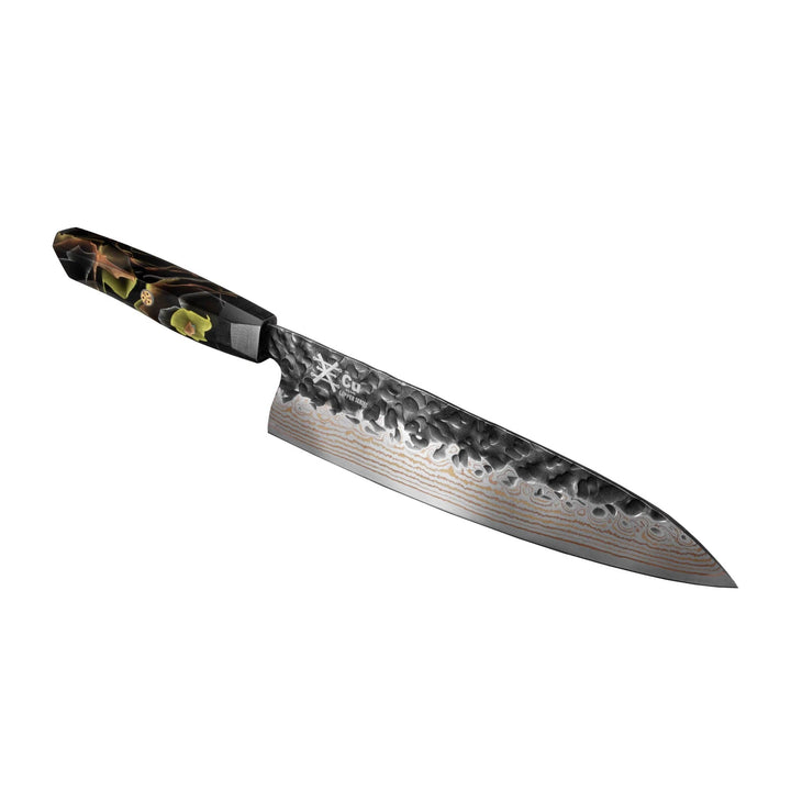 CHEF SUPPLY CO Kitchen Knives Copper Series 20cm - 8 inch Damascus Chef Knife with VG-10 core