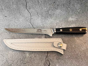 CHEF SUPPLY CO Kitchen Knives DARK TESSELLATION SERIES 17.5CM - DAMASCUS BONING & TRIMMING KNIFE - OPEN BOX SPECIAL