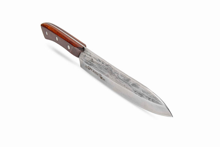 Chef Supply Co Kitchen Knives Red Series 20cm Chef Knife with Full Tang Hard Wood Handle