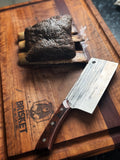 CHEF SUPPLY CO Kitchen Knives Red Series The Chicken Chaser - 17cm 6.5 inch Mid Size Mid Duty Cleaver Knife
