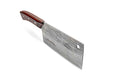 CHEF SUPPLY CO Kitchen Knives The Chicken Chaser Red - 17cm 6.5 inch Mid Size Mid Duty Cleaver Knife