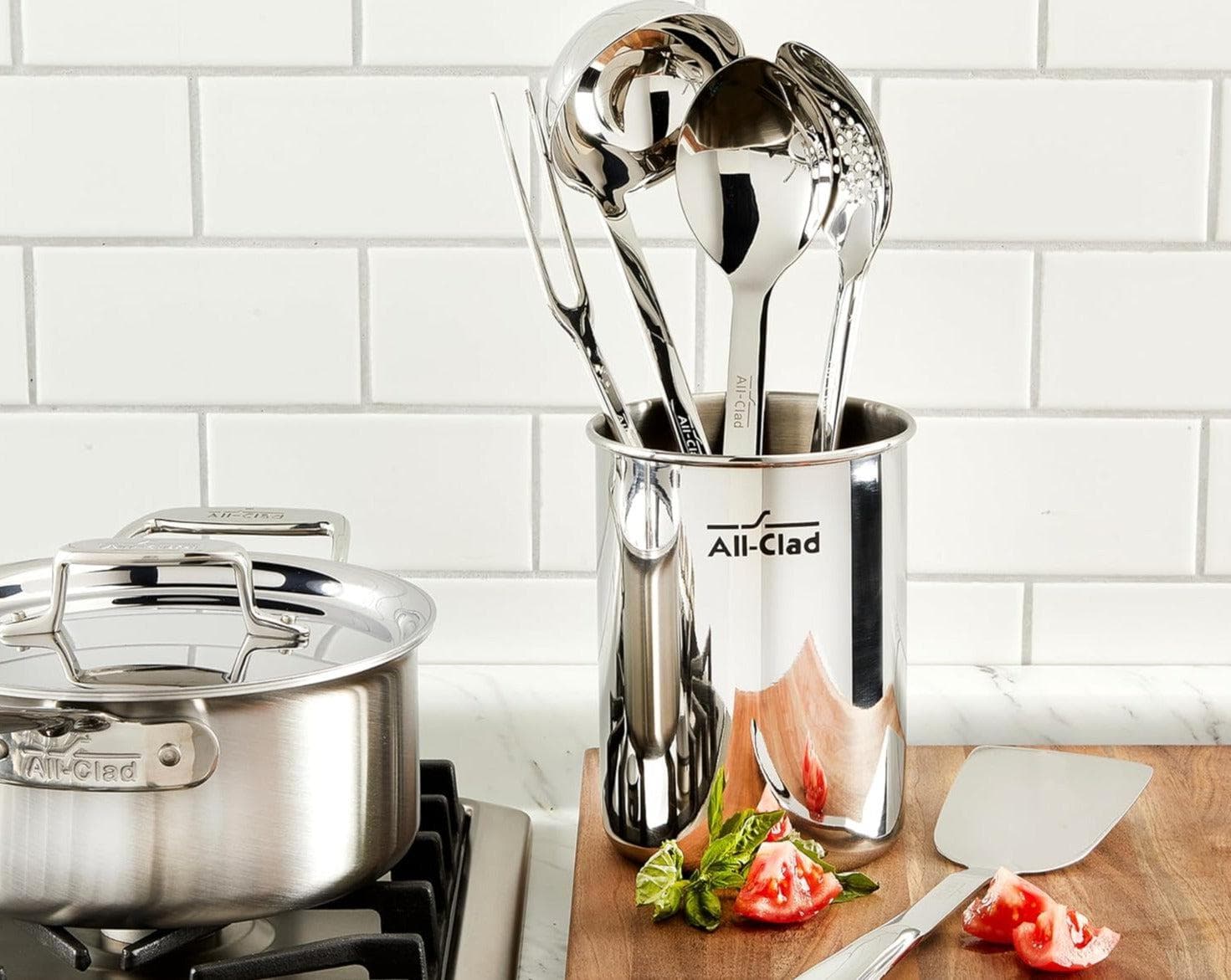 Chef Tools Set 6-Piece Stainless Steel Kitchen Utensil Set