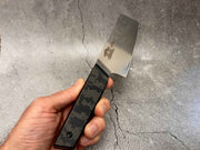 CHEF SUPPLY CO knife CAMO SERIES 18CM - 7 INCH NAKIRI VEGETABLE KNIFE. 45 LAYER DAMASCUS - OPEN BOX SPECIAL