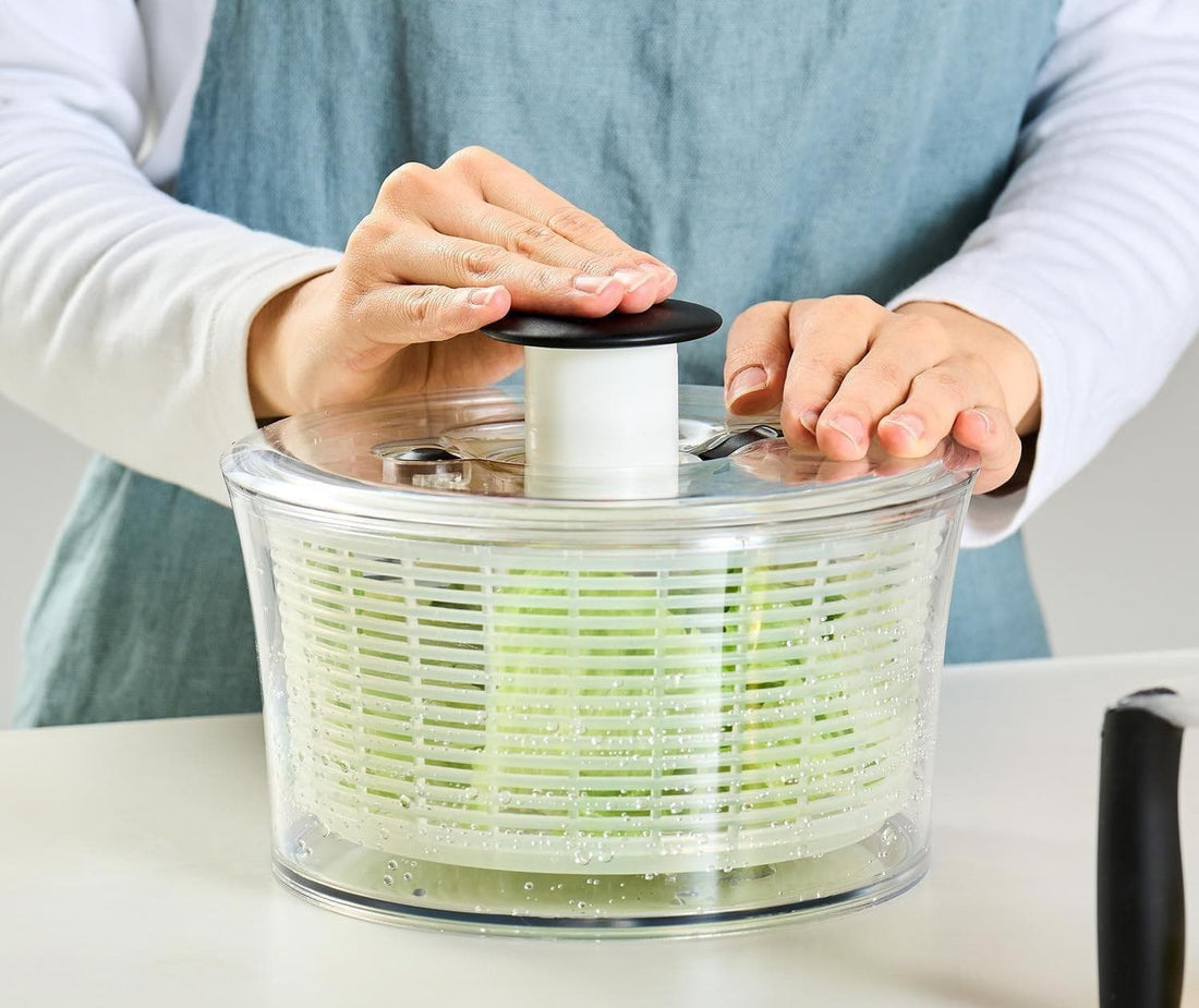 Chef Supply Co Knife Sharpening Stone Salad Spinner 20cm